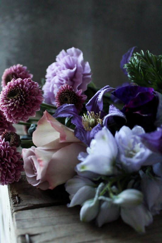 Floristens valg, lilla